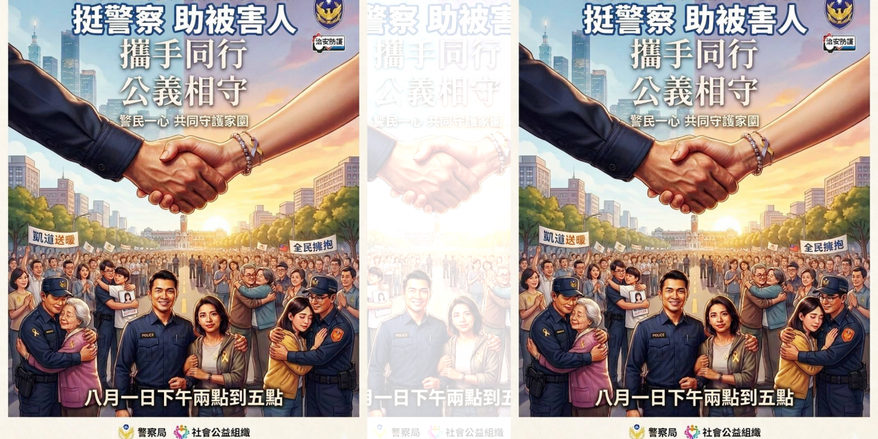 拒絕毒酒駕  治安要警察  – 一起上凱道  為下一代發聲